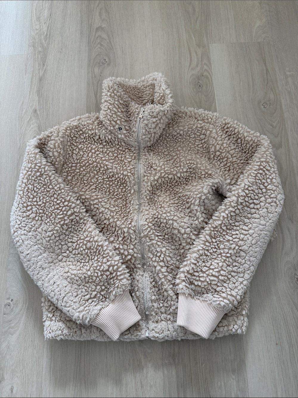 Abercrombie & Fitch Sherpa Jacket - Well Loved - Small